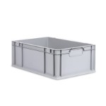 Plastback Stapelbar Eurobox NextGen Economy 600x400x220 mm med stängd handtag